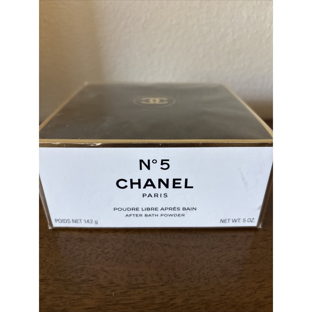 CHANEL No 5 After Bath Powder (142 g/5 oz) Poudre Libre Apres-Bain, New Sealed